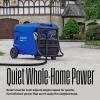 Westinghouse 11000 Peak Watt Tri-Fuel Portable Inverter Generator, Remote Start, Transfer Switch Ready, Gas/Propane/Natural Gas Powered, Low THD, Safe for Electronics, Parallel Capable, CO Sensor(11000 Watts Inverter – Dual Fuel)