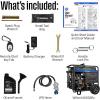 Westinghouse 18000 Peak Watt Tri-Fuel Home Backup Portable Generator, Remote Electric Start, Transfer Switch Ready, Gas, Propane, and Natural Gas Powered, CO Sensor(18000 Watts – Dual Fuel – CO Sensor)