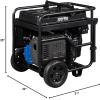 Westinghouse 18000 Peak Watt Tri-Fuel Home Backup Portable Generator, Remote Electric Start, Transfer Switch Ready, Gas, Propane, and Natural Gas Powered, CO Sensor(18000 Watts – Gas Only)