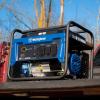 Westinghouse 4650 Peak Watt Dual Fuel Portable Generator, RV Ready 30A Outlet, Gas & Propane Powered, CO Sensor(4650 Watts – Gas Only)