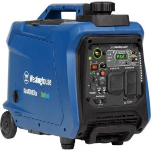 Westinghouse 4000 Peak Watt Super Quiet Dual Fuel Portable Inverter Generator, Remote Electric Start, Gas & Propane Powered, RV Ready, CO Sensor, Parallel Capable(4000 Watts – Dual Fuel – Recoil Start)
