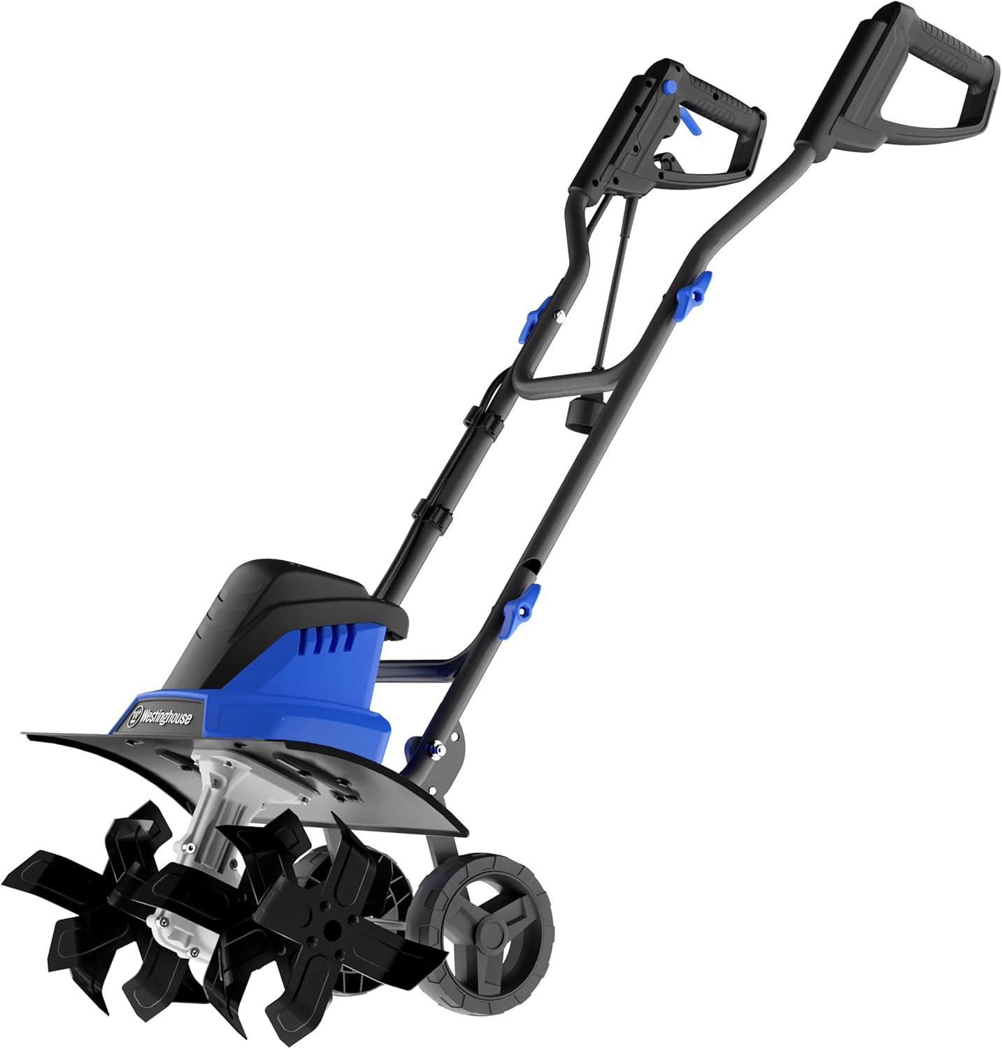 image:imageWestinghouse 14Inch 10 Amp Corded Electric Tiller Cultivator for Gardening with 4 Steel Blades18 in Tiller