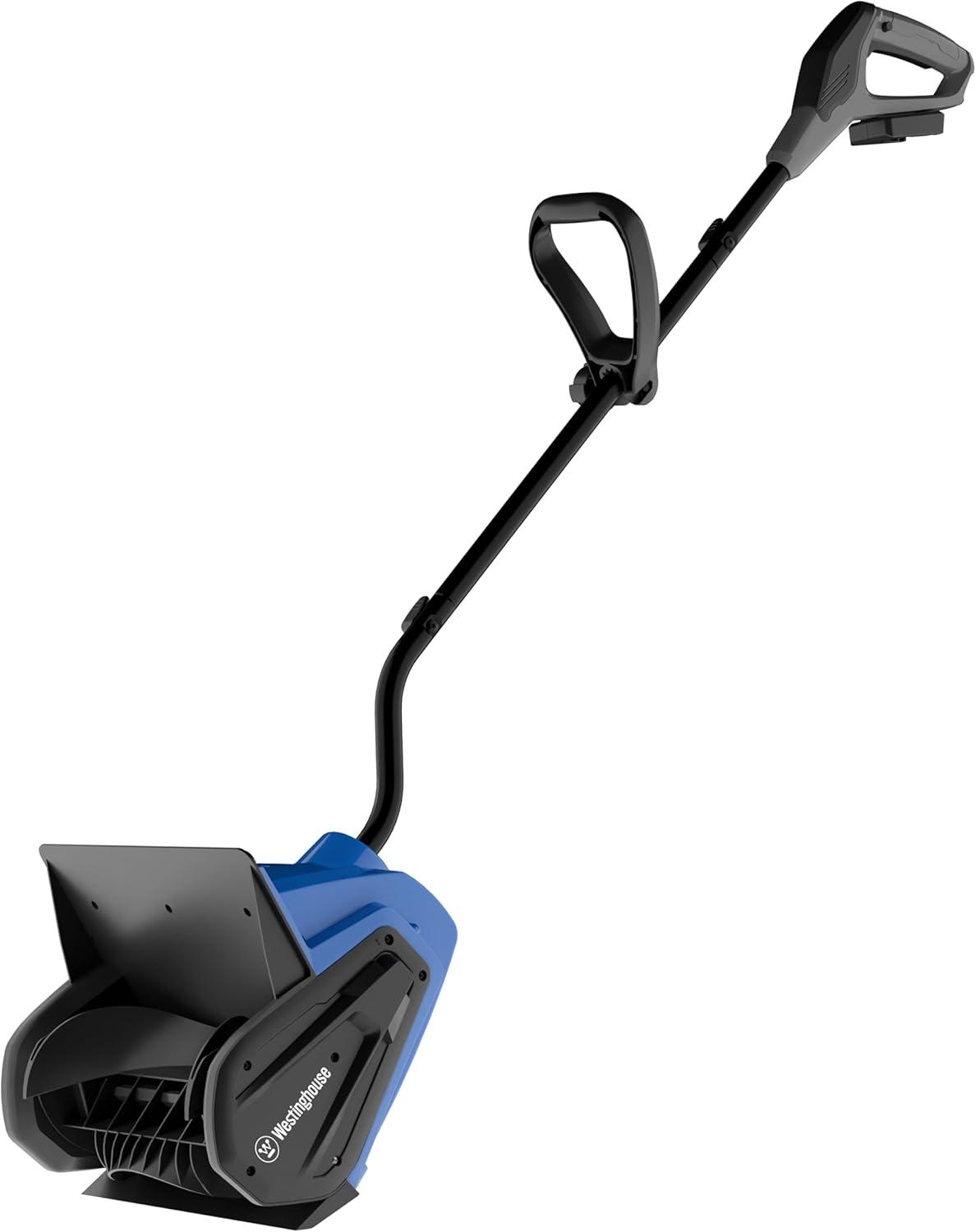 image:imageWestinghouse WSnow13S 24V Cordless Snow Shovel 13 Inch Kit 24V 4Ah Battery Fast Charger Electric Snow Shovel with 20ft Throwing Distance plows 300lbsmin Compatible with Snow Joe Batteries13 Inch with BatteryCharger