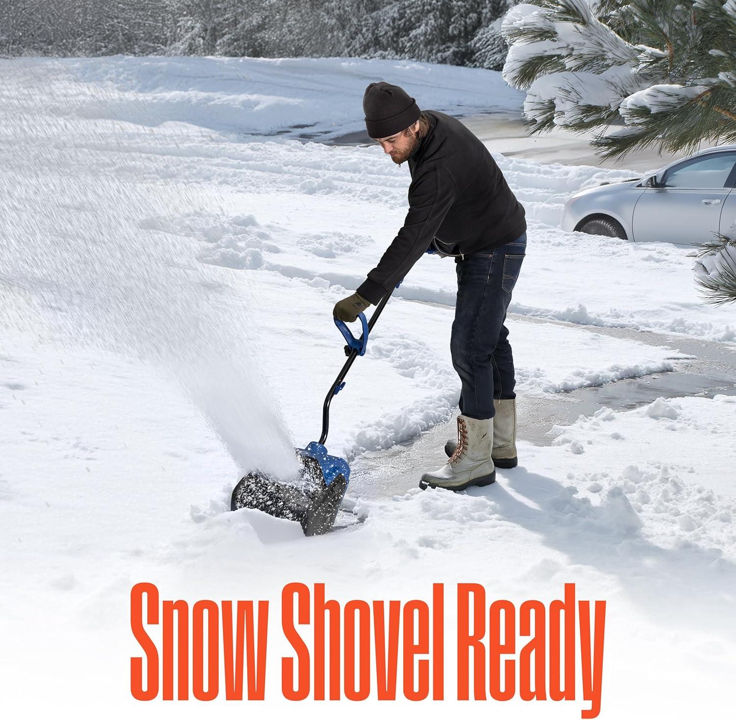 image:imageWestinghouse WSnow13S 24V Cordless Snow Shovel 13 Inch Kit 24V 4Ah Battery Fast Charger Electric Snow Shovel with 20ft Throwing Distance plows 300lbsmin Compatible with Snow Joe Batteries2Ah 24V Battery