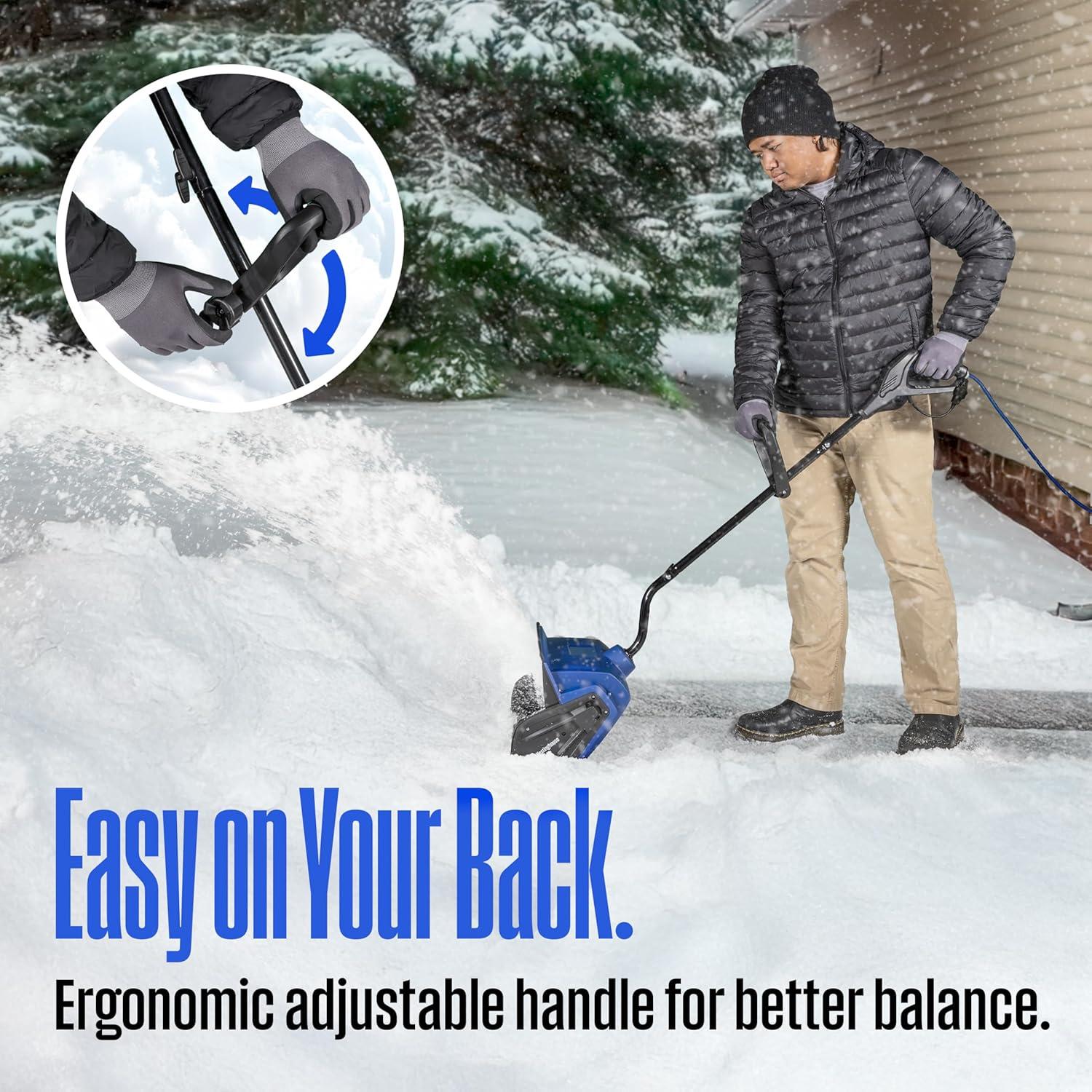 image:imageWestinghouse WSnow13S Corded Snow Shovel 13inches Wide Electric Snow Shovel with 20ft Throwing Distance Plows 430lbsmin for DrivewayStepsSidewalkPorch13 Inch
