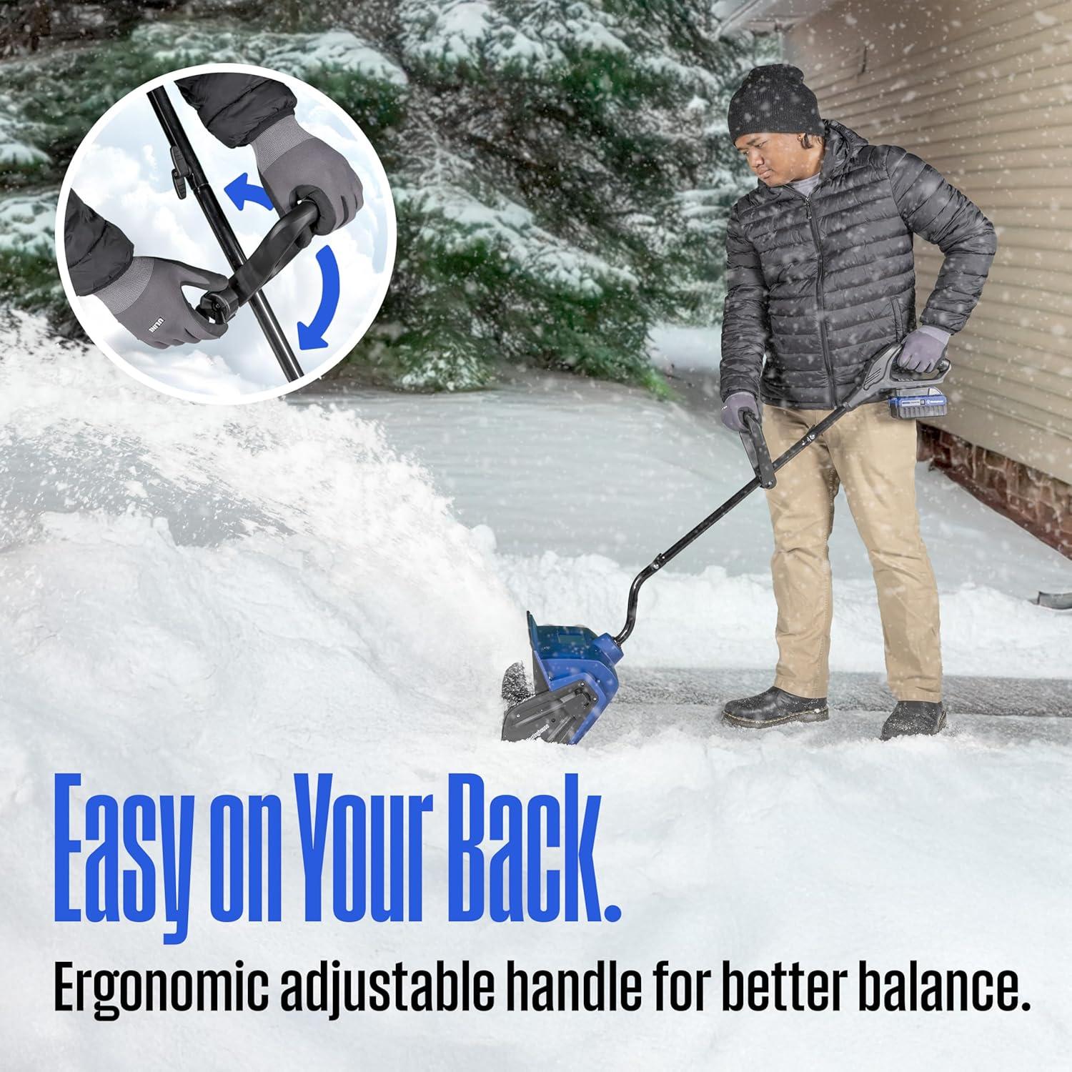 image:imageWestinghouse WSnow13ST 24V Cordless Snow Shovel 13 Inch Tool Only Electric Snow Shovel with 20ft Throwing Distance plows 300lbsmin 24V Battery amp Charger Sold Separately13 Inch with BatteryCharger