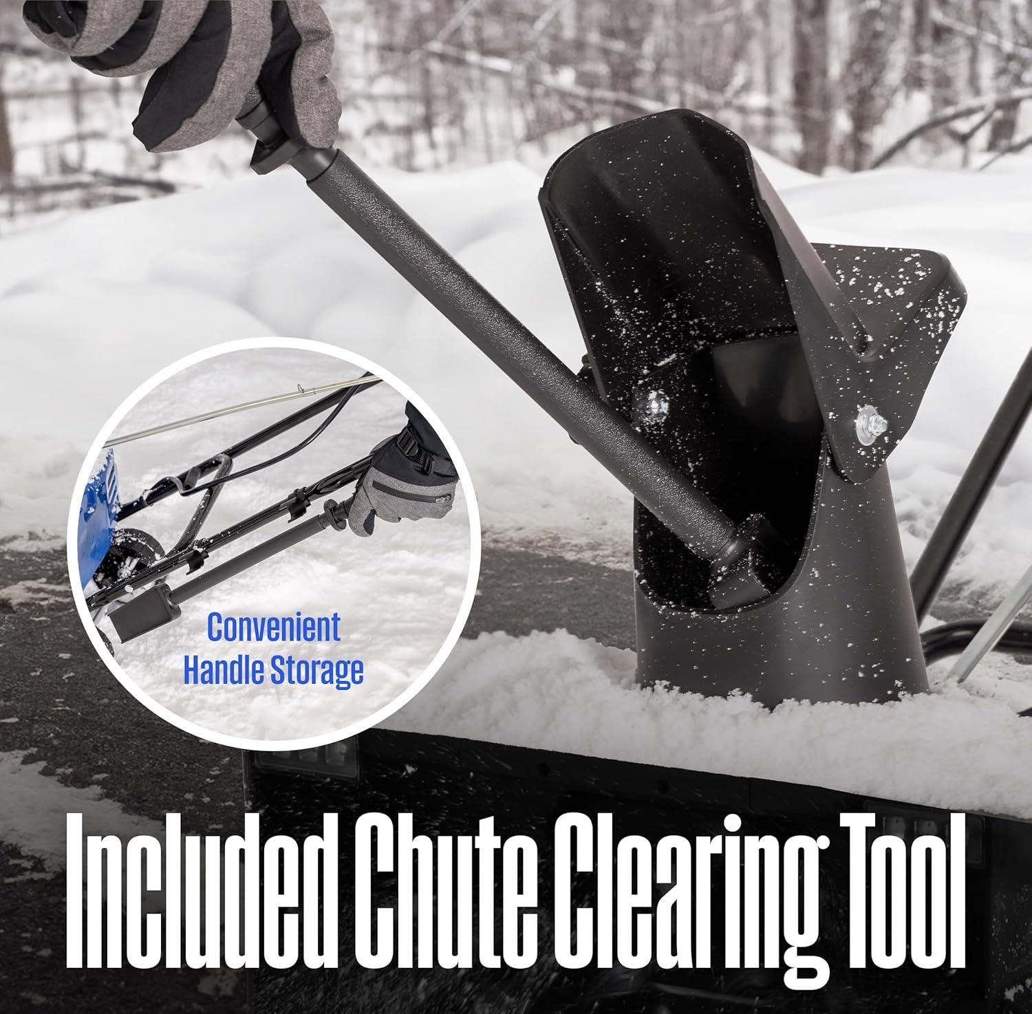 image:imageWestinghouse WSnow22 48V Cordless Snow Blower 22 Inch Kit Steel Auger LED Lights 1600W Brushless Motor 25ft Throwing Distance Plows 840lbsmin Compatible with Snow Joe Batteries22 Inch with BatteryCharger