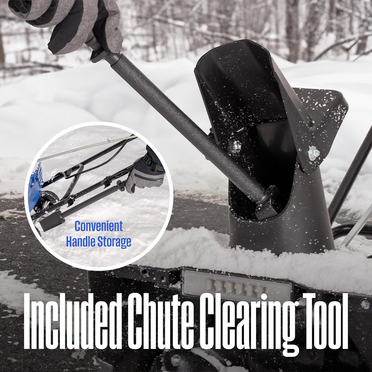 image:imageWestinghouse WSnow22 48V Cordless Snow Blower 22 Inch Kit Steel Auger LED Lights 1600W Brushless Motor 25ft Throwing Distance Plows 840lbsmin Compatible with Snow Joe Batteries18 Inch with BatteryCharger