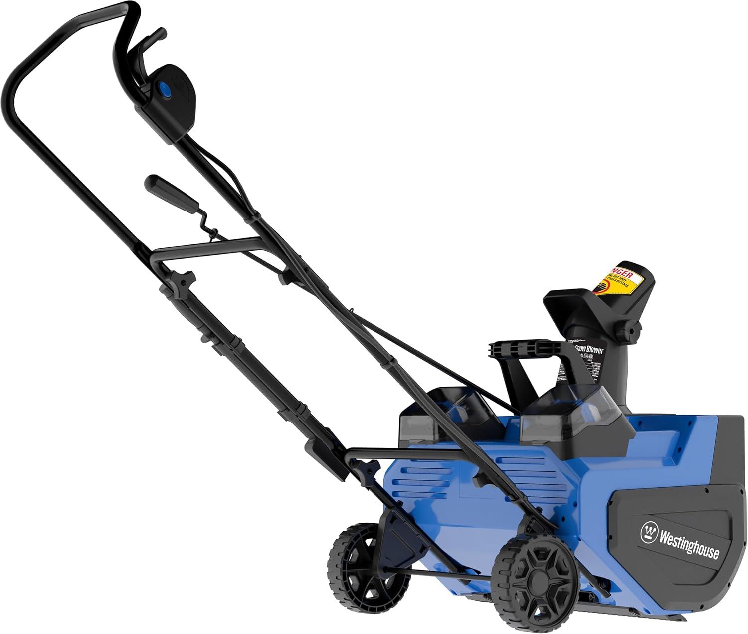 image:imageWestinghouse WSnow22T 48V Cordless Snow Blower 22 Inch Tool Steel Auger Brushless Motor 25ft Throwing Distance Plows 840lbsmin Compatible with Snow Joe Batteries Battery amp Charger Not Included22 Inch with BatteryCharger