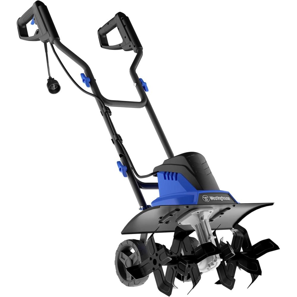 image:imageWestinghouse 14Inch 10 Amp Corded Electric Tiller Cultivator for Gardening with 4 Steel Blades18 in Tiller