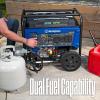 Westinghouse 12500 Peak Watt Dual Fuel Home Backup Portable Generator, Remote Electric Start, Transfer Switch Ready, Gas and Propane Powered, CO Sensor(12500 Watts – Dual Fuel – CO Sensor)