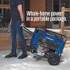 Westinghouse 12500 Peak Watt Dual Fuel Home Backup Portable Generator, Remote Electric Start, Transfer Switch Ready, Gas and Propane Powered, CO Sensor(12500 Watts – Dual Fuel – CO Sensor)