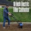 Westinghouse 14-Inch, 10 Amp Corded Electric Tiller Cultivator for Gardening, with 4 Steel Blades(18 in. Tiller)