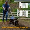 Westinghouse 14-Inch, 10 Amp Corded Electric Tiller Cultivator for Gardening, with 4 Steel Blades(18 in. Tiller)