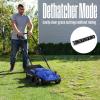 Westinghouse 16-Inch 15 Amp 2-in-1 Corded Lawn Electric Dethatcher and Scarifier with 14.5 Gallon Thatch Collection Bag, 5-Position Depth Adjustment, Foldable Handle, for Lawn, Yard and Grass(13 Inch Aerator/Dethatcher)