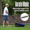 Westinghouse 16-Inch 15 Amp 2-in-1 Corded Lawn Electric Dethatcher and Scarifier with 14.5 Gallon Thatch Collection Bag, 5-Position Depth Adjustment, Foldable Handle, for Lawn, Yard and Grass(13 Inch Aerator/Dethatcher)