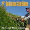 Westinghouse 20V Cordless Leaf Blower, 350 CFM, 110 MPH + 2-in-1 Cordless String Trimmer and Edger, 12 Inch Cutting Path with 4.0Ah Battery and Charger(20V Hedge Trimmer)