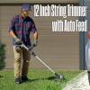 Westinghouse 20V Cordless Leaf Blower, 350 CFM, 110 MPH + 2-in-1 Cordless String Trimmer and Edger, 12 Inch Cutting Path with 4.0Ah Battery and Charger(20V String Trimmer – Tool Only)