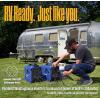 Westinghouse 2550 Peak Watt Super Quiet & Lightweight Portable Inverter Generator, RV Ready 30A Outlet, Gas Powered, CO Sensor, Parallel Capable, Long Run Time,Blue(2550 Watts – Dual Fuel – CO Sensor)