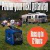 Westinghouse 2550 Peak Watt Super Quiet & Lightweight Portable Inverter Generator, RV Ready 30A Outlet, Gas Powered, CO Sensor, Parallel Capable, Long Run Time,Blue(2550 Watts – Gas Only – CO Sensor)