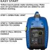 Westinghouse 2800 Peak Watt Super Quiet & Lightweight Portable Inverter Generator, Gas Powered, Parallel Capable, Long Run Time(2200 Watts – Gas Only)