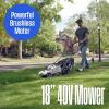 Westinghouse 40V 18 Inch Cordless (Push) Lawn Mower, Tool Only, 6 Height Positions, Up to 3100 RPM(40V 18″ Mower – Tool Only)