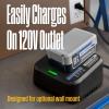 Westinghouse W20V2DP 20 Volt 4 Amp Dual Port Fast Charger, Compatible 20V Batteries (W20V2AH, W20V4AH, W20V5AH)(5Ah 20V Battery)