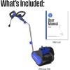 Westinghouse WSnow11S AC Corded Electric Snow Shovel, 11-inches Wide with 20 ft. Throwing Distance, Plows 300 lbs/min for Driveway/Steps/Sidewalk/Porch