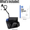 Westinghouse WSnow13S Corded Snow Shovel, 13-inches Wide, Electric Snow Shovel with 20ft Throwing Distance, Plows 430lbs/min for Driveway/Steps/Sidewalk/Porch(13 Inch)