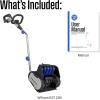 Westinghouse WSnow13ST 20V Cordless Snow Shovel 13 Inch Tool Only, Electric Snow Shovel with 20ft Throwing Distance, Plows 300lbs/min (20V Battery & Charger Sold Separately)(11 Inch – Tool Only)