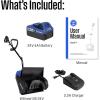 Westinghouse WSnow13ST 24V Cordless Snow Shovel 13 Inch Tool Only, Electric Snow Shovel with 20ft Throwing Distance, plows 300lbs/min (24V Battery & Charger Sold Separately)(13 Inch with Battery/Charger)