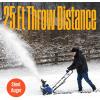 Westinghouse WSnow22 48V Cordless Snow Blower 22 Inch Kit, Steel Auger, LED Lights, 1600W Brushless Motor, 25ft Throwing Distance, Plows 840lbs/min, Compatible with Snow Joe Batteries(18 Inch with Battery/Charger)