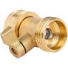 Westinghouse Garden Hose Shutoff Valve, Heavy-Duty Solid Brass, 3/4” GHT, One Extra Rubber Washer