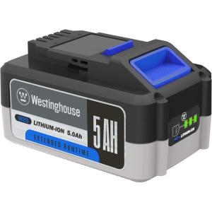 Westinghouse W20V2DP 20 Volt 4 Amp Dual Port Fast Charger, Compatible 20V Batteries (W20V2AH, W20V4AH, W20V5AH)(5Ah 20V Battery)