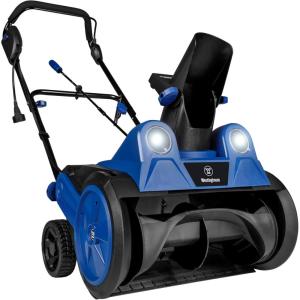 Westinghouse WSnow23 Corded Snow Blower 23 Inch, Dual LED Lights, 1800W Watt Motor, Electric Snow Blower with 25ft Throwing Distance, Plows 800lbs/min, Adjustable Chute(18 Inch)