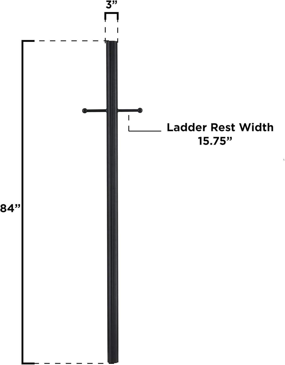 image:image6123400 Fixture Post Textured Black FinishTextured Black
