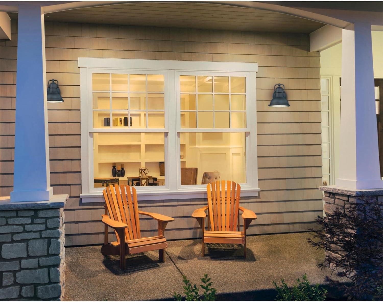 image:image6204600 Orson OneLight Dimmable LED Outdoor Wall Fixture Oil Rubbed Bronze Finish with Frosted Prismatic LensOilRubbed Bronze