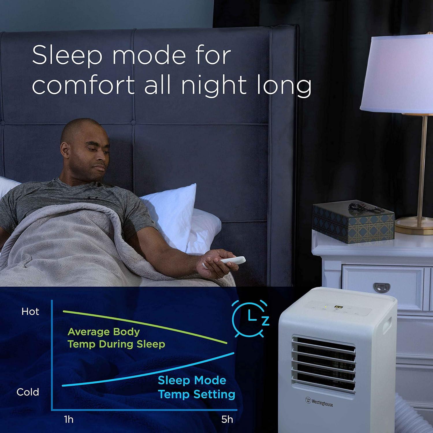image:imageWestinghouse 10000 BTU Portable Air Conditioner with Home Dehumidifier Remote Control For Rooms Up To 450 Square Feet10 000 BTU ASHRAE