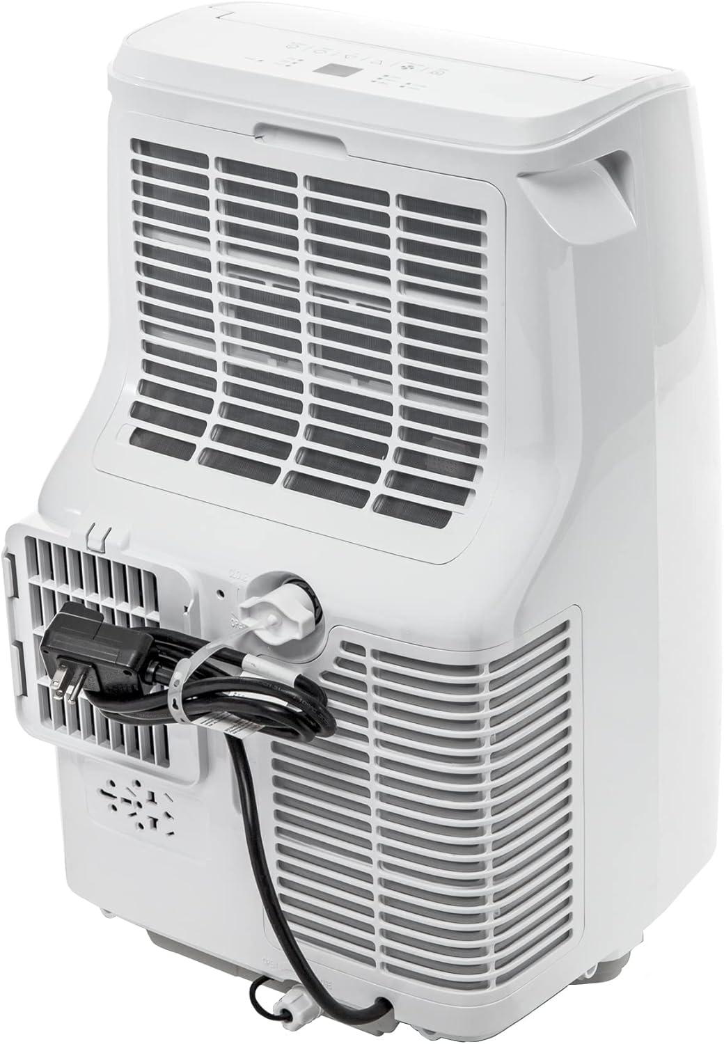 image:imageWestinghouse 12000 BTU Air Conditioner Portable For Rooms Up To 550 Square Feet Portable AC with Home Dehumidifier Smart App 3Speed Fan Programmable Timer Remote Control Window KitWhite8 000 BTU with Smart App