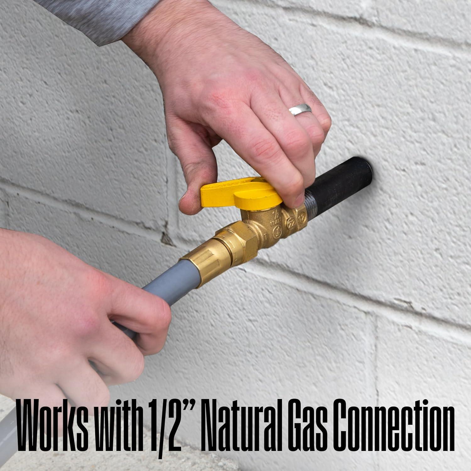 image:imageWestinghouse 13500 Peak Watt TriFuel Home Backup Portable Generator Remote Electric Start Transfer Switch Ready Gas Propane and Natural Gas Powered12 Natural Gas Hose 15