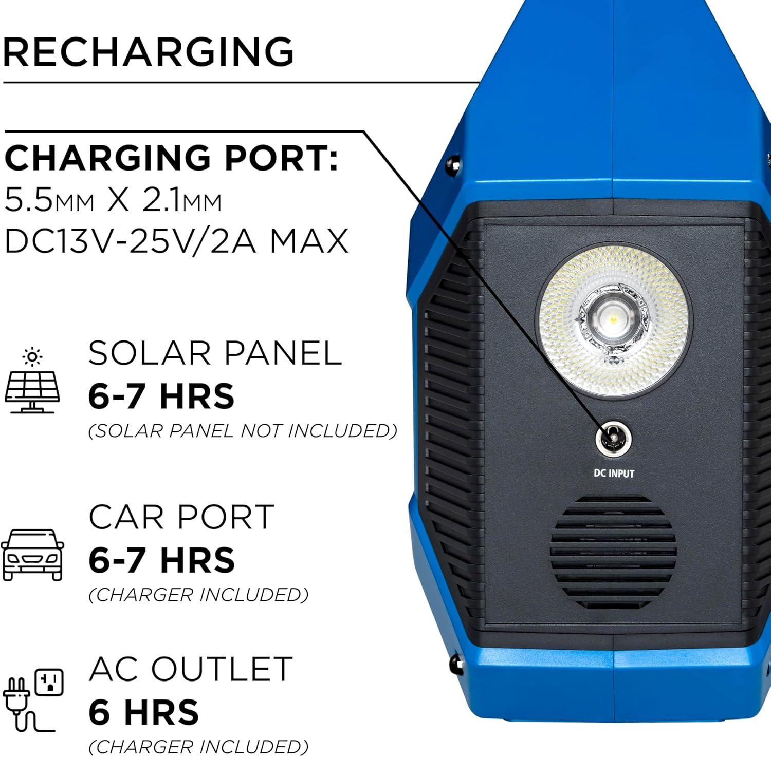 image:imageWestinghouse 155Wh 150 Peak Watt Portable Power Station amp Solar Generator Modified Sine Wave AC Outlet Backup Lithium Battery for Camping Home Travel IndoorOutdoor Use Solar Panel Not IncludedGenerator