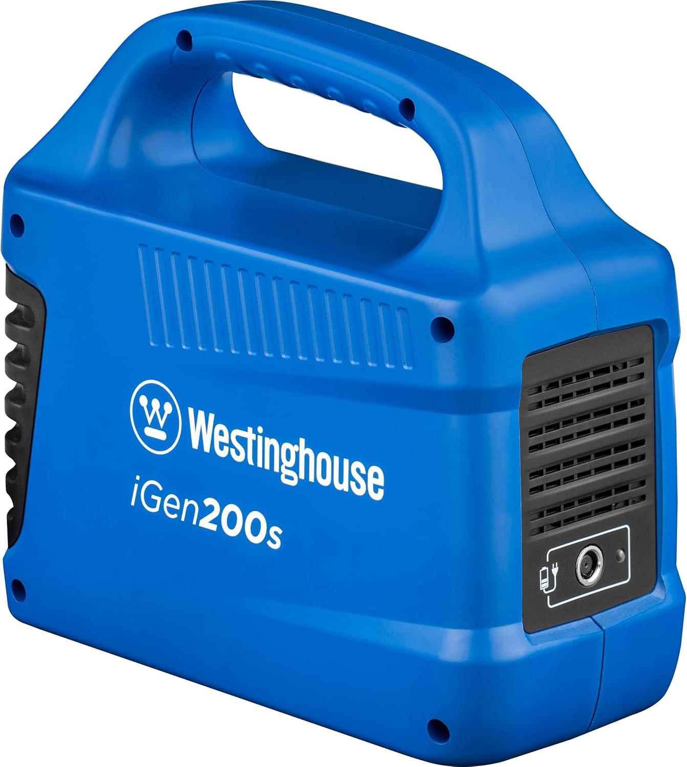 image:imageWestinghouse 155Wh 150 Peak Watt Portable Power Station amp Solar Generator Modified Sine Wave AC Outlet Backup Lithium Battery for Camping Home Travel IndoorOutdoor Use Solar Panel Not IncludedGenerator