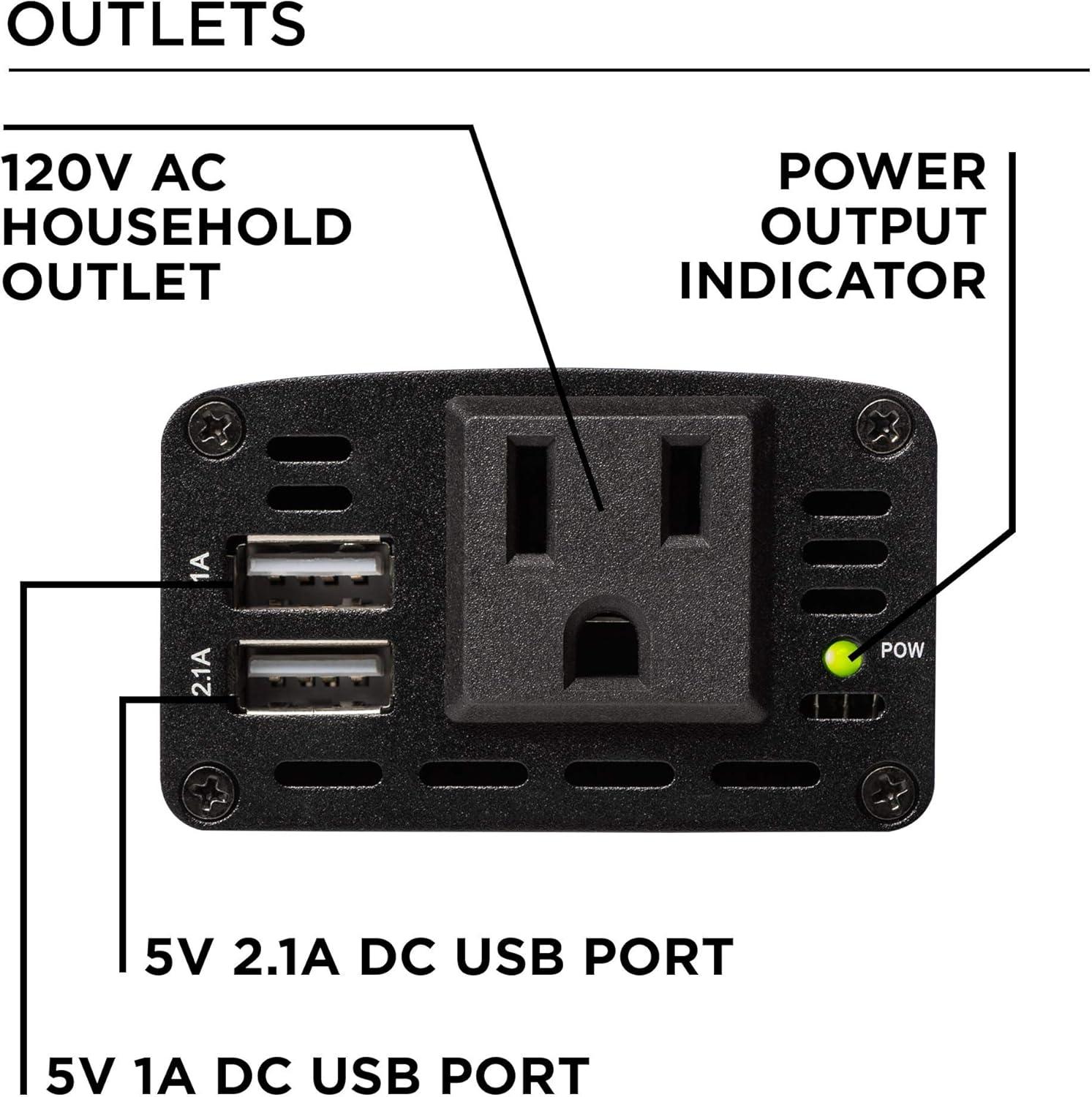 image:imageWestinghouse 20V Cordless Power Inverter with Dual USB Ports