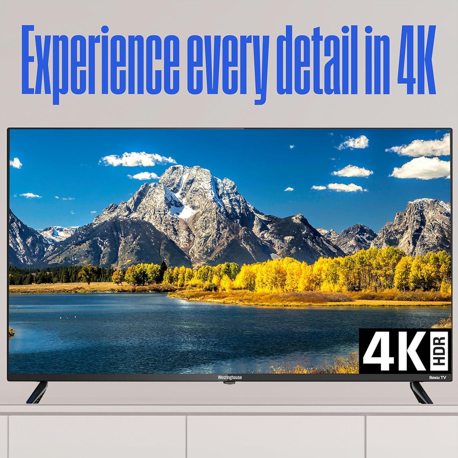 image:imageWestinghouse 4K 55 Inch TV and 20 Channel Soundbar
