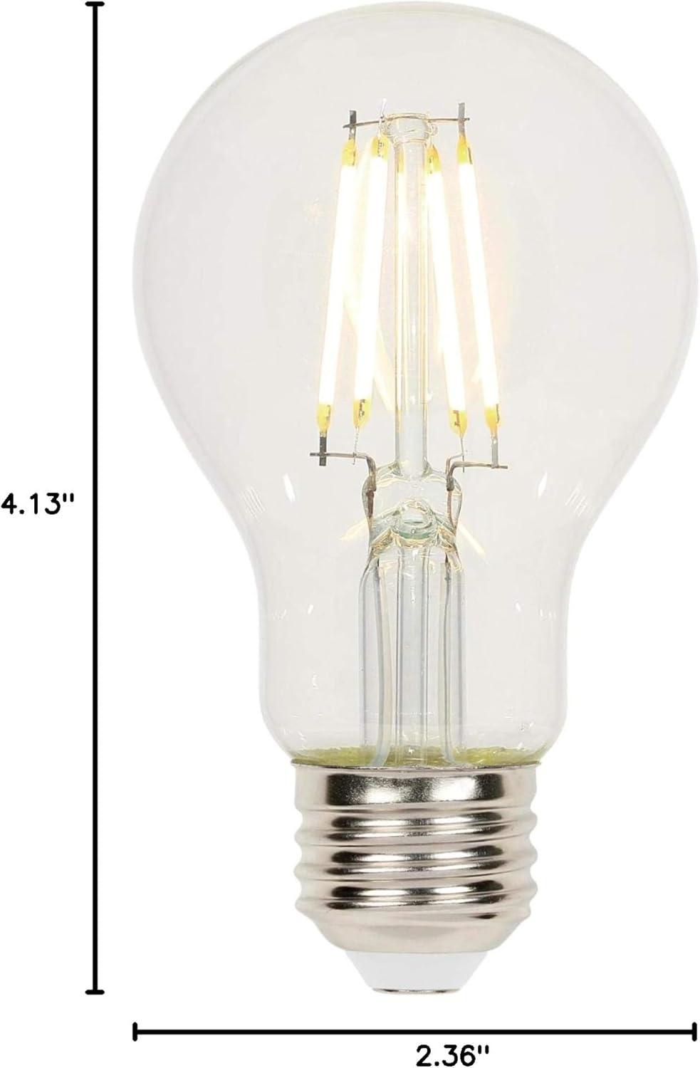 image:imageWestinghouse 5316500 65 Watt 60 Watt Equivalent A19 Dimmable Clear Filament LED Light Bulb Medium Base Single45w 2700k Clear