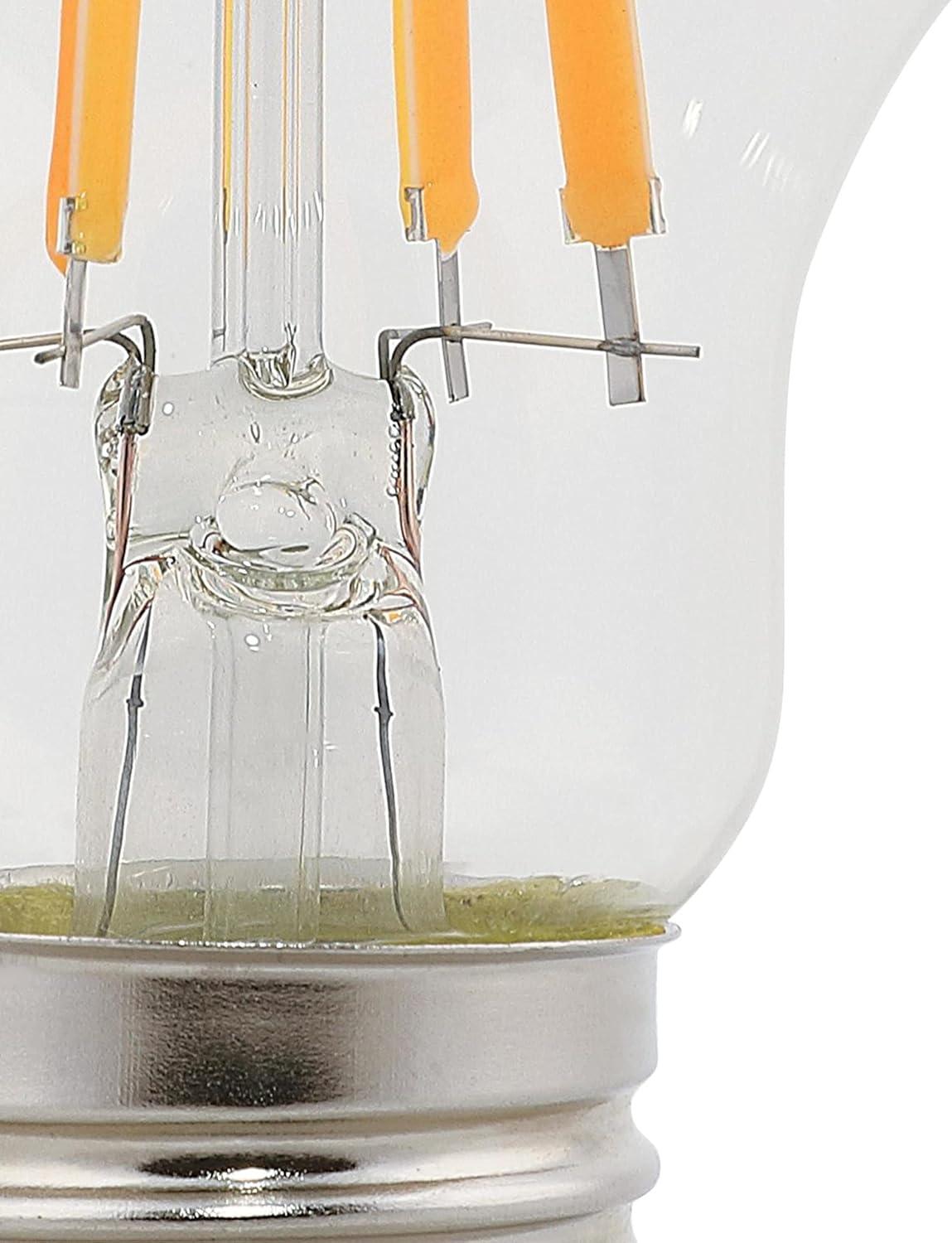 image:imageWestinghouse 5316500 65 Watt 60 Watt Equivalent A19 Dimmable Clear Filament LED Light Bulb Medium Base Single8w 2700k Clear
