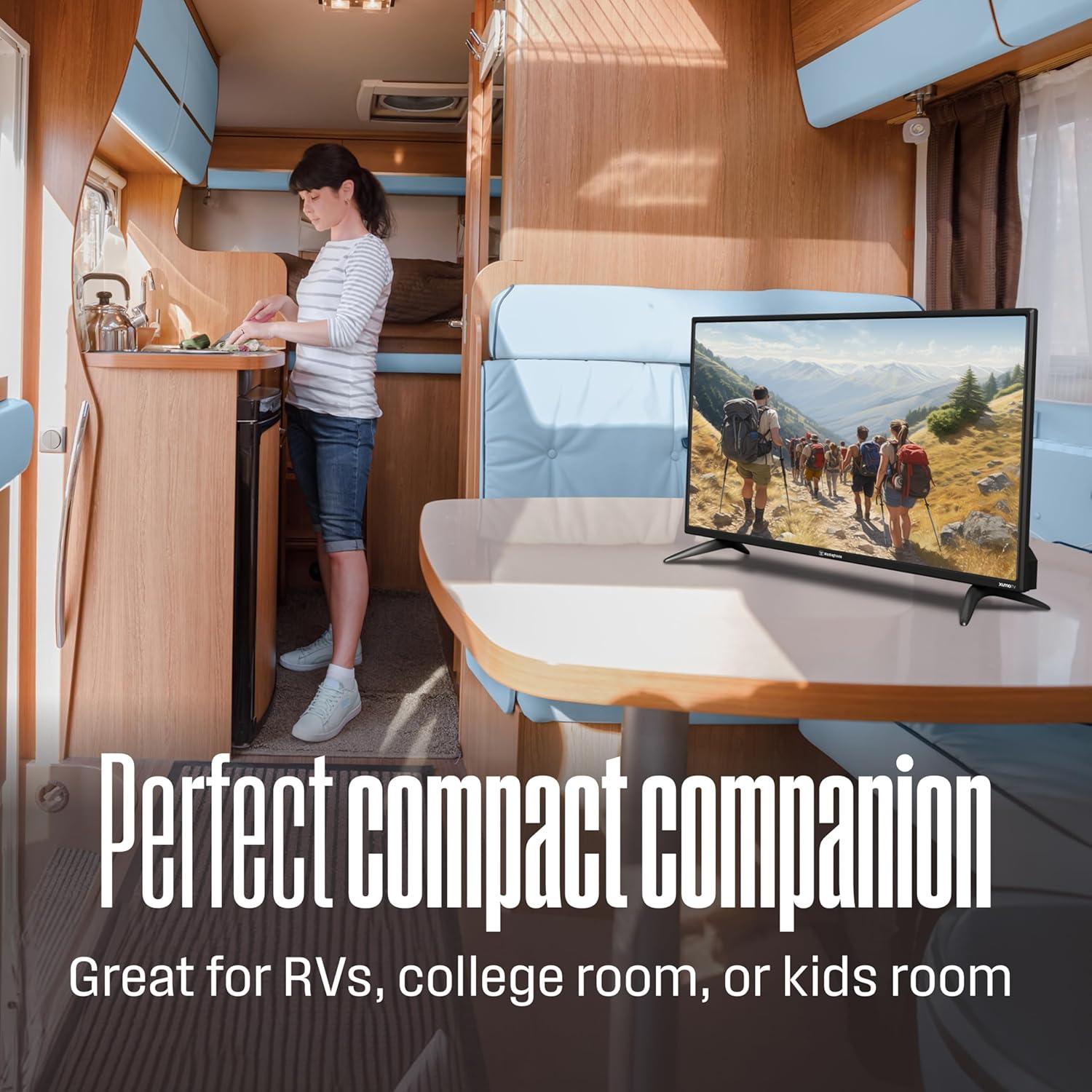 image:imageWestinghouse 55inch Smart TV 4K UHD Xumo TV w HDR10 Voice Remote Dolby Vision Dolby Atmos Edgeless Flat Screen LED Television wBluetooth Apple AirPlay WiFi amp Mobile Connectivity32 Inch HD