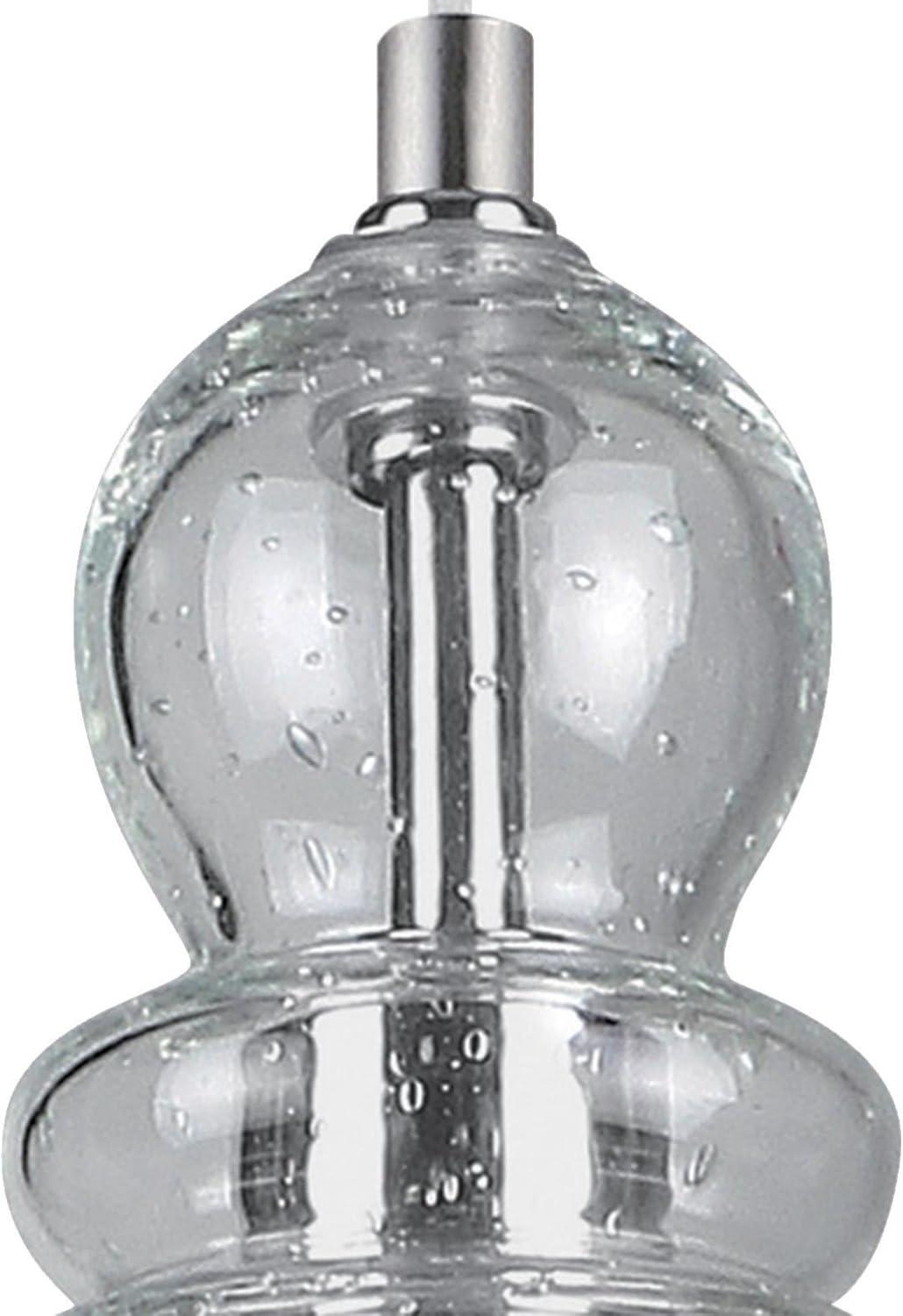 image:imageWestinghouse 6100800 Fiona Pendant 1Light Oil Rubbed BronzeBrushed Nickel