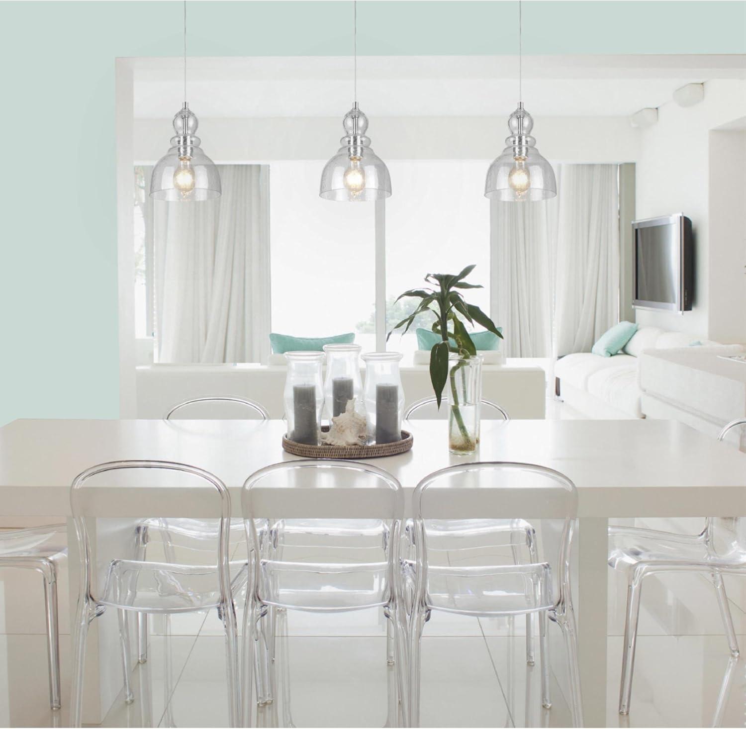 image:imageWestinghouse 6100800 Fiona Pendant 1Light Oil Rubbed BronzeBrushed Nickel