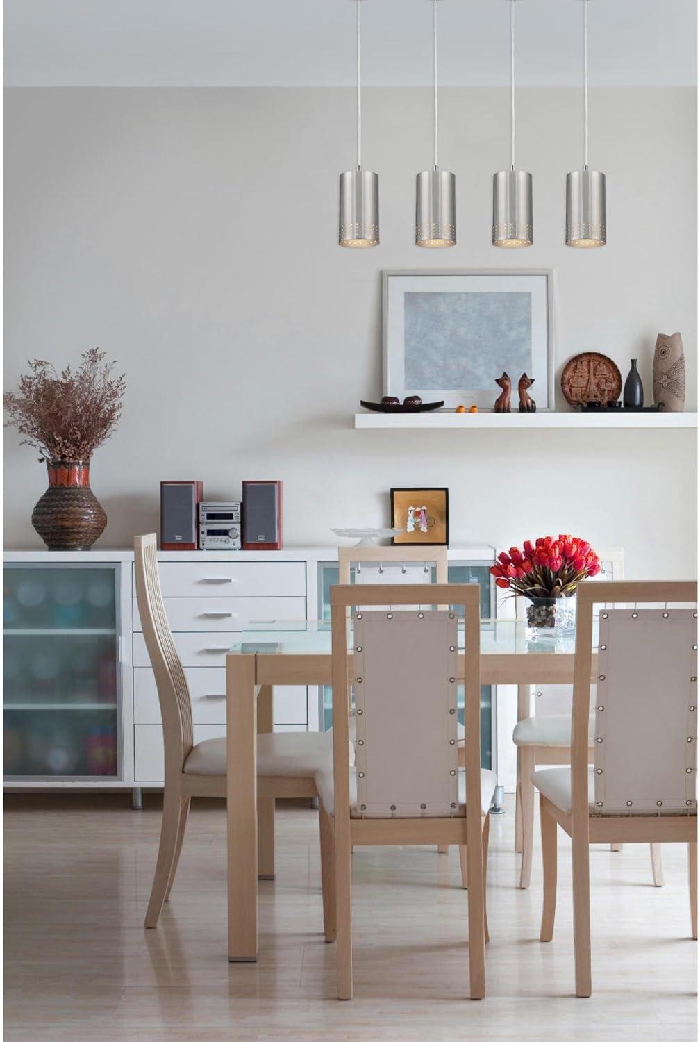 image:imageWestinghouse 6101200 Phelps OneLight Indoor Mini Pendant Brushed Nickel